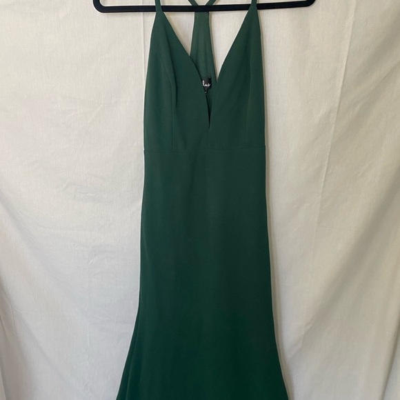 Forest Green Maxi Dress - Picture 5 of 10